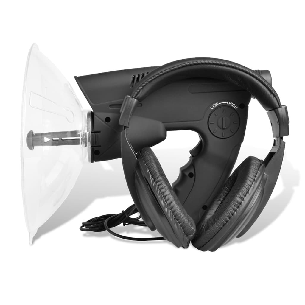 manoga EU | 50414 Parabol-Richtmikrofon mit Visierung und Kopfhörer