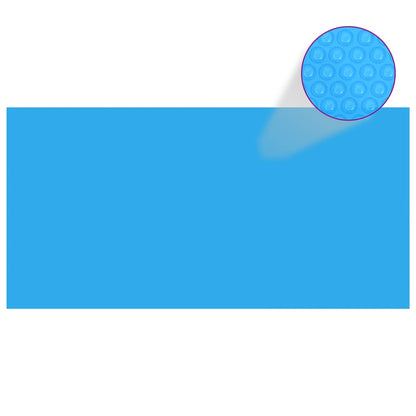 manoga EU | 90679 Rechteckige Pool-Abdeckung PE Blau 732 x 366 cm