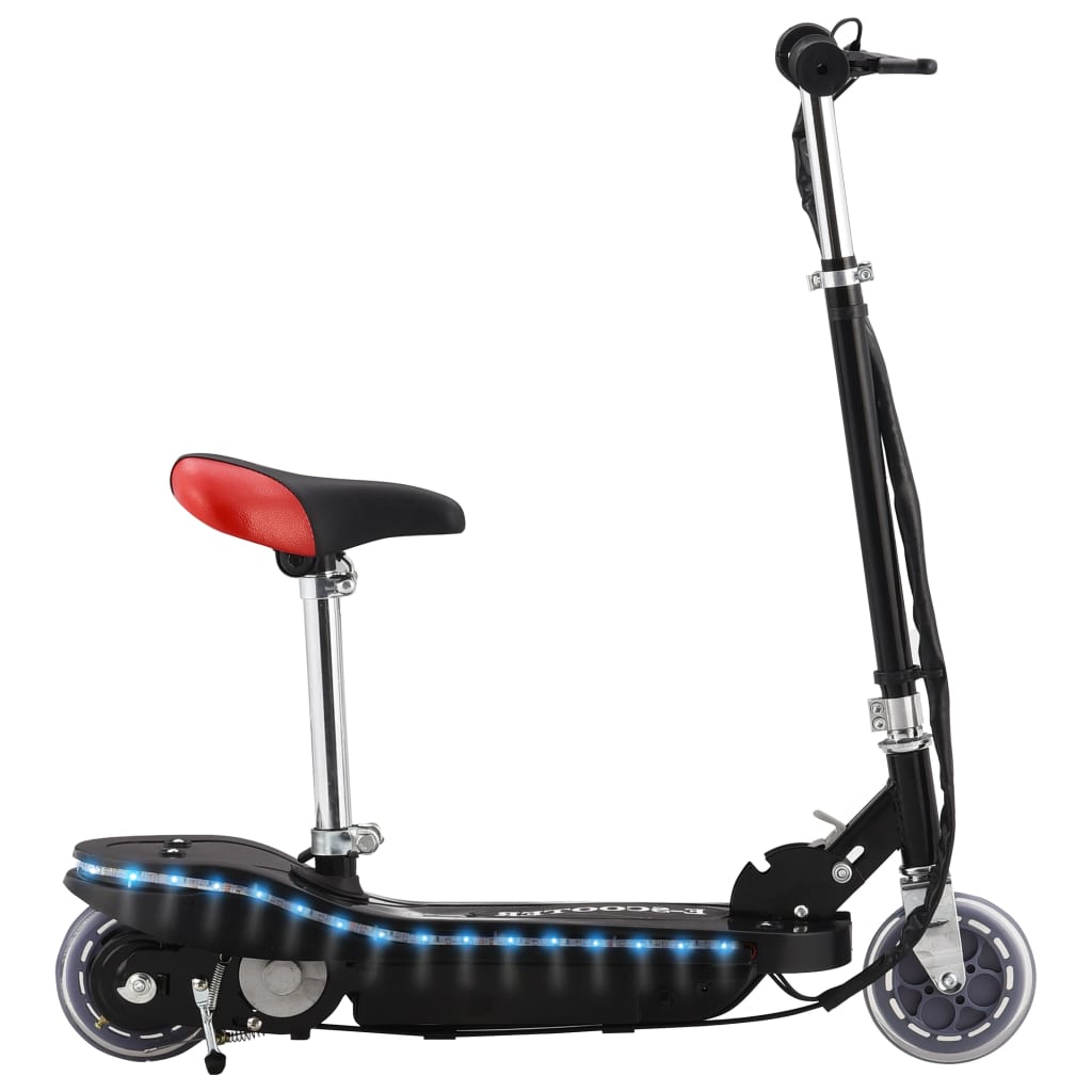 manoga EU | 91962 E-Scooter mit Sitz und LED 120 W Schwarz