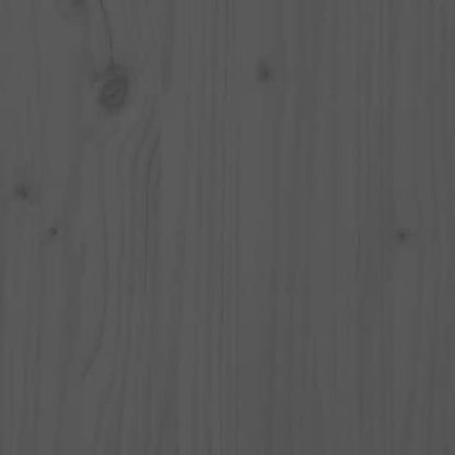 manoga EU | 813489 Wandschrank Grau 30x30x60 cm Massivholz Kiefer